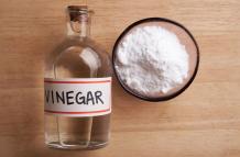 Vinagre y bicarbonato de sodio