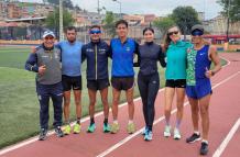 Andrés Chocho, entrenador marcha, Daniel Pintado