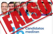 Información falsa de elecciones 2025.