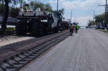 Trabajos en la Galo Plaza