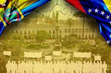 La Plaza Grande es un espacio ubicado frente al Palacio de Carondelet, en Quito.