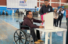 simulacro elecciones Ecuador 2025