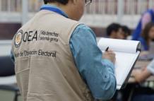 MISION OBSERVACION ELECTORAL OEA