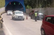 Suspensión. El tránsito estará bloqueado en el túnel Guayasamín hasta el domingo 2 de febrero.