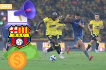 Felipe Caicedo, nueva contratación de Barcelona SC.