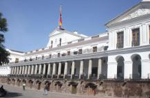 El Palacio de Carondelet acoge a los presidentes y vicepresidentes de la República.