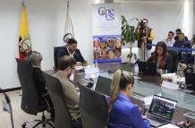 En el Pleno del Cpccs actúan siete vocales principales.