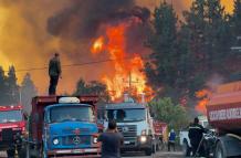 Incendios forestales en la Patagonia