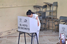 Candidata Luisa González.