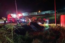 Accidente en Daule