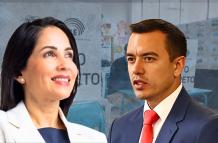 Luisa González y Daniel Noboa se enfrentarán en una segunda vuelta.