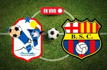 Manta recibe a Barcelona SC en el estadio Jocay de Manta.