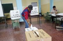 Votaciones elecciones 2025