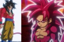 Diseños del Súper Saiyajin 4.