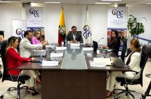 El pleno del Cpccs tomó decisiones sobre dos concursos de autoridades.