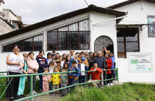En el barrio Rosa Pérez Pallares, de la parroquia de Chimbacalle