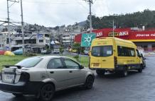 congestión vehicular