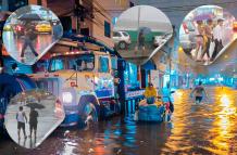 Lluvia torrencia GYE