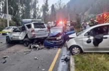 Siniestro de tránsito en Quito