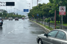 Vista general de la vía Samborondón, donde ocurrió el ataque fatal.