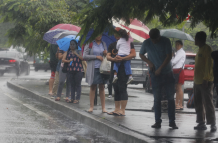 Lluvias en el país.