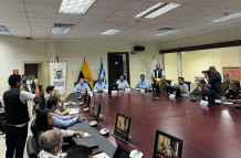 Sesión del COE del Guayas.