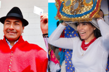Leonidas Iza ha expresado su apoyo a Luisa González, al tratar de diferenciarla de Rafael Correa.