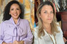 Martha Cecilia Villafuerte y Silvia Buendía
