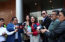La vicepresidenta Verónica Abad se pronunció sobre la sentencia el 28 de febrero.
