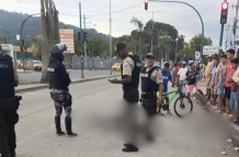 Muerte. En Esmeraldas, un policía muere al tratar de capturar a dos sicarios que habían asesinado a un hombre.