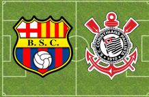 Barcelona Sc recibe al Corinthians por Copa Libertadores.