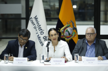 Ministra de Energía Inés Manzano.