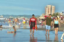 Salvavidas en las playas.