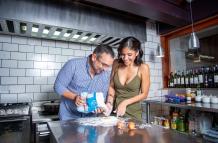 Vicente Taiano y Pamela Sambrano