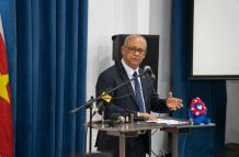 Albert Ramdin, canciller de Surinam, ha sumado 22 apoyos para las próximas elecciones por la Secretaría de la OEA.