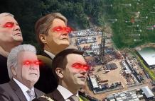Gobernantes que han buscado concesionar el Campo Sacha, la 'joya de la corona' del sectpr petrolero del Ecuador