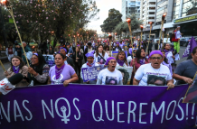 Las mujeres seguirán luchando en las calles por la igualdad y la erradicación de la violencia de género este 8 de marzo.