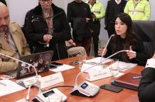 Pamela Aguirre preside la Comisión de Fiscalización. La mesa señaló que el Gobierno se niega a entregar información de la concesión del campo Sacha.