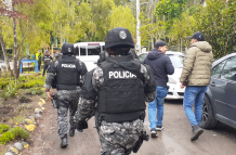 Operativo en el Hospital Docente Ambato