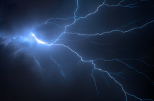 Referencial. Lluvias y tormentas eléctricas en Ecuador.