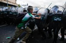 Protesta en Argentina