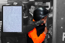 Carta de Mayra Salazar a su abogado.