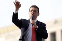 El alcalde de Estambul, Ekrem Imamoglu.