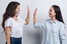 high-five
