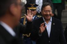 El presidente de Bolivia, Luis Arce, en una foto de archivo.