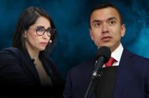 Daniel Noboa y Luisa González