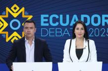Daniel Noboa y Luisa González