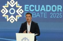 NOBOA DURANTE EL DEBATE