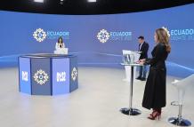 Debate presidencial Ecuador 2025