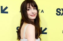 La actriz Anne Hathaway en una foto de archivo.
